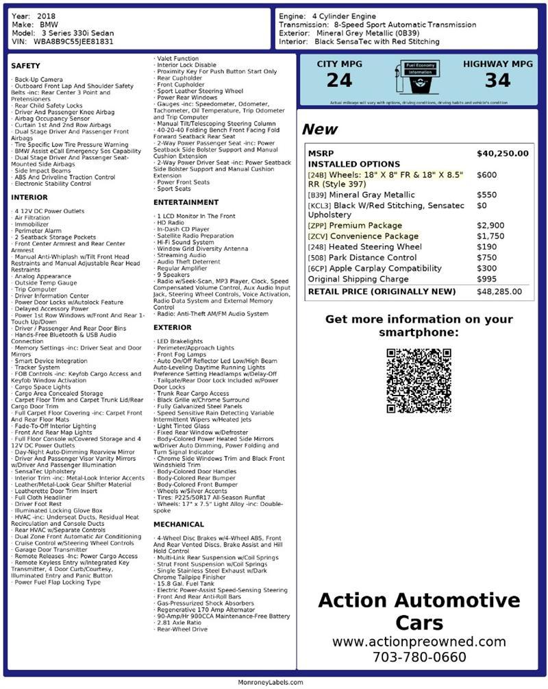 bmw 3 series 2018 WBA8B9C55JEE81831 image bmw 3 series 2018 WBA8B9C55JEE81831 image